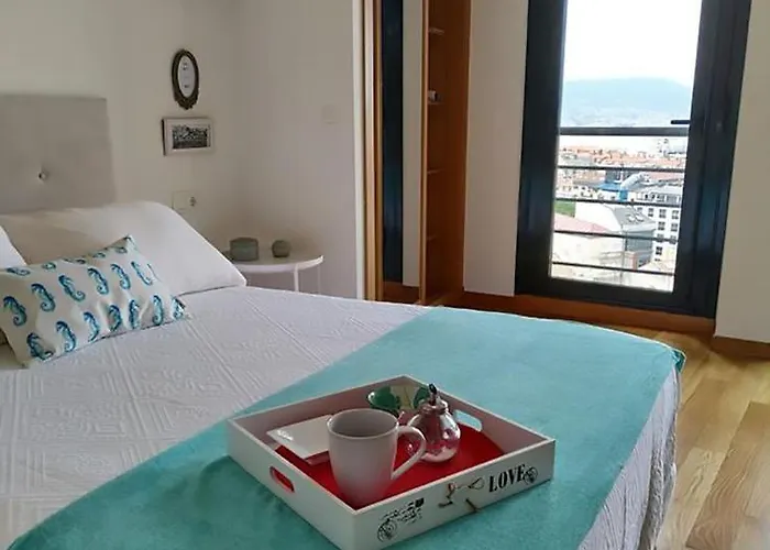 Apartamento céntrico con vistas