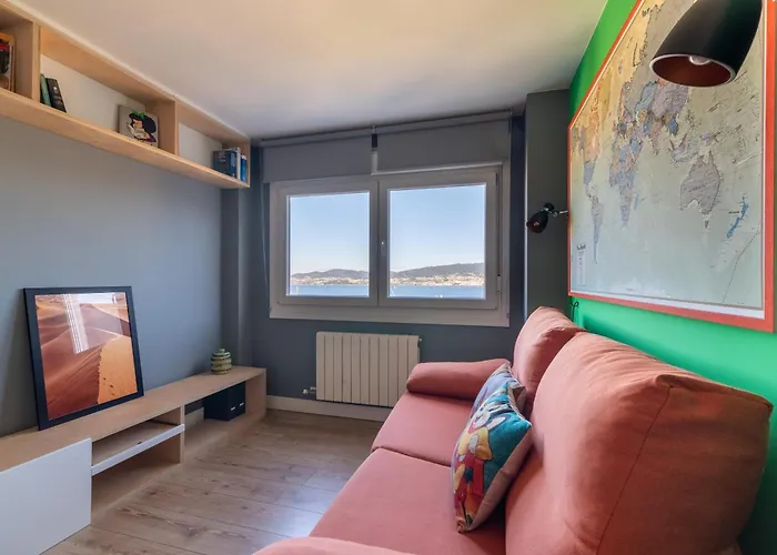 Apartamento Vistas Ria Con Parking
