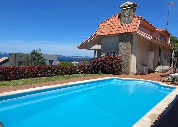 Casa Con Piscina, Vistas Y Cerca De Las Playas