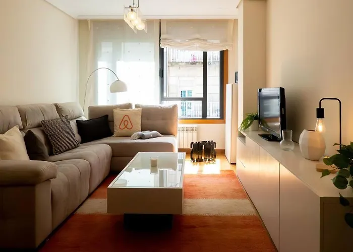 Vigo Centro 3 Habitaciones Parking Incluido & Wifi ツ By Rias Baixas Rentals