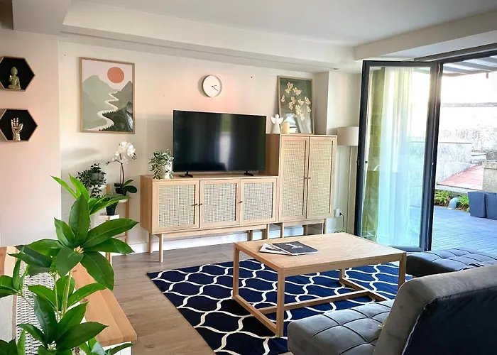 Luminoso Duplex Con Jardin Para Relax En Familia