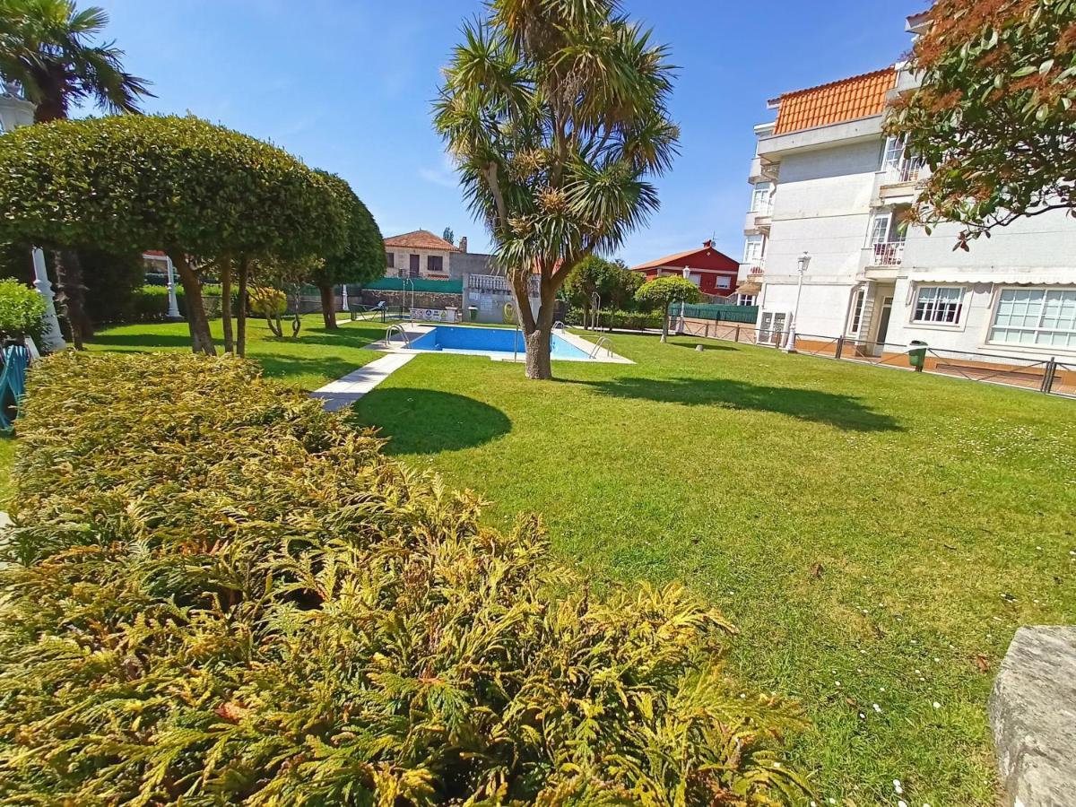 Apartment Gran Lar, 2 Hab Con Piscina Y Jardin En Samil *