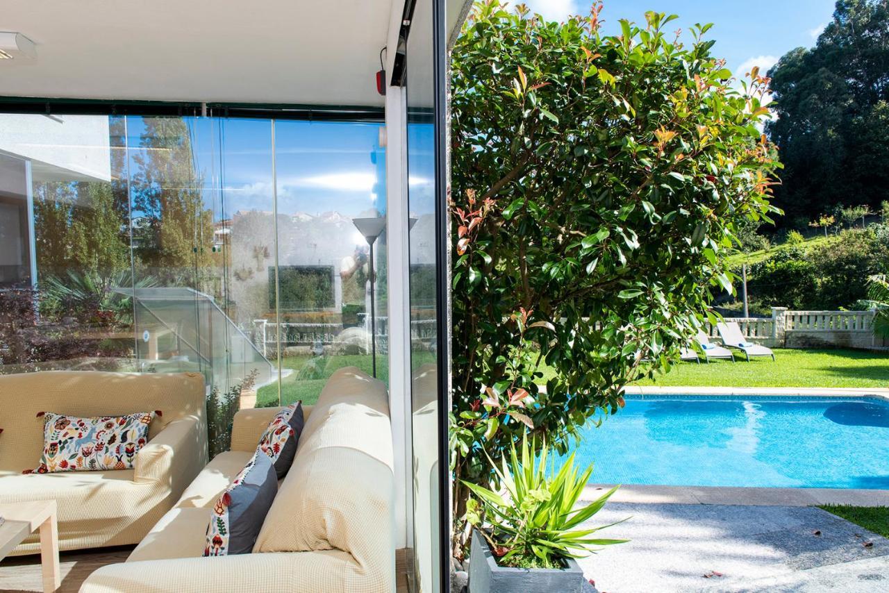 Сasa de vacaciones El Castañal Con Piscina Privada Vigo