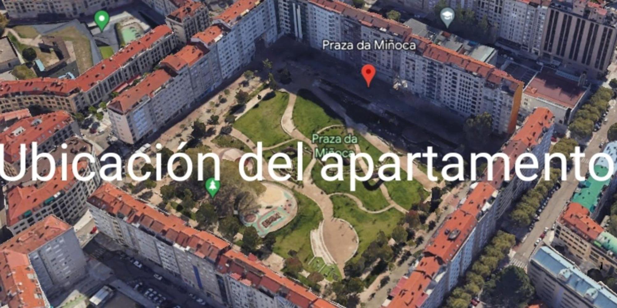 Apt 40 M2 Air Conditioning Abitacion-salon-cocina-bano Radiant Heating Apartment