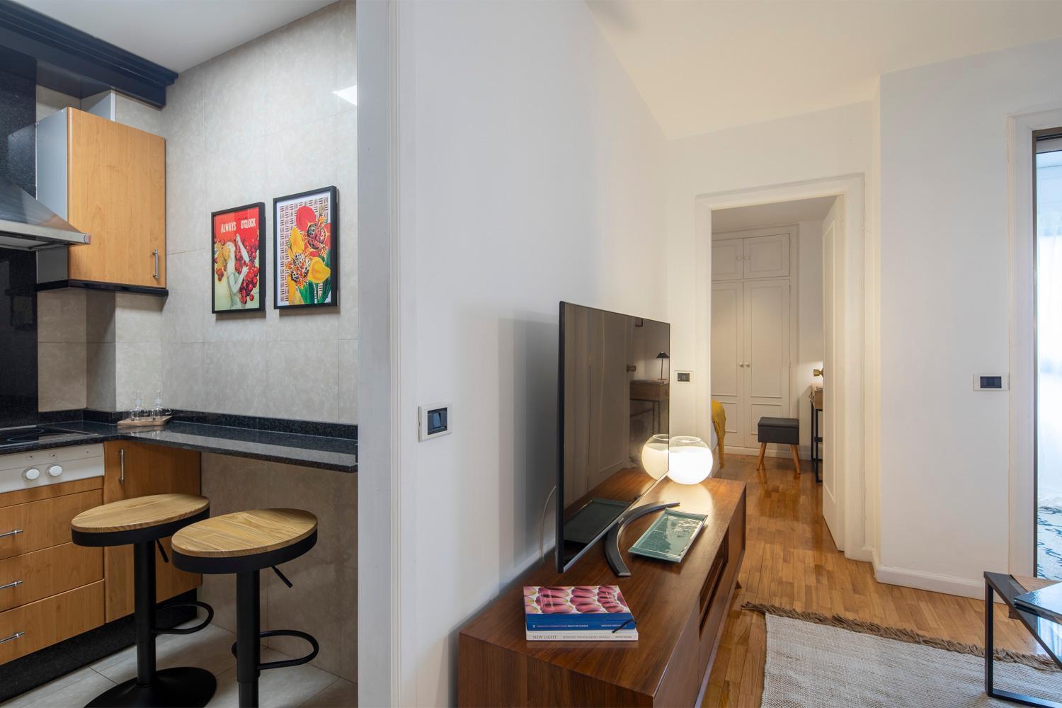 Apartamento Coqueto Apartamento, Con Piscina, Centrico Y Garaje Vigo