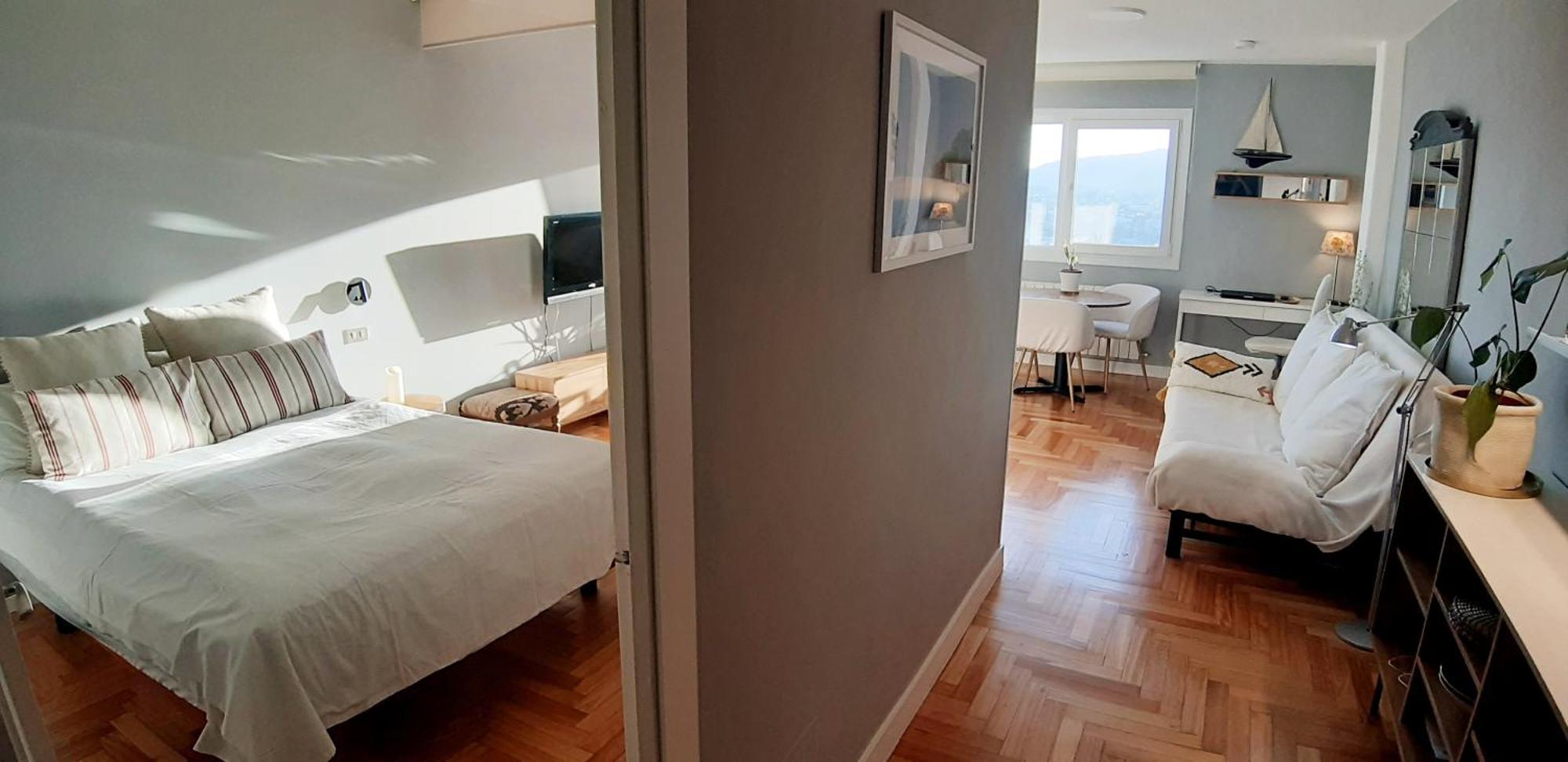 Vistas A La Ria Y Garaje En El Castro, Centro Apartamento Vigo