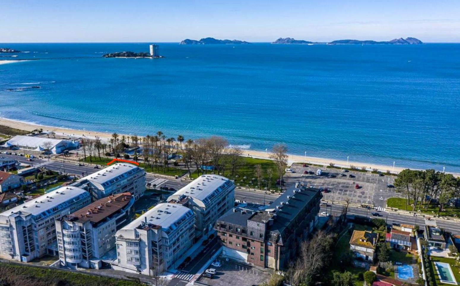 Apartamento Samil 55 Terraza Deluxe Vigo