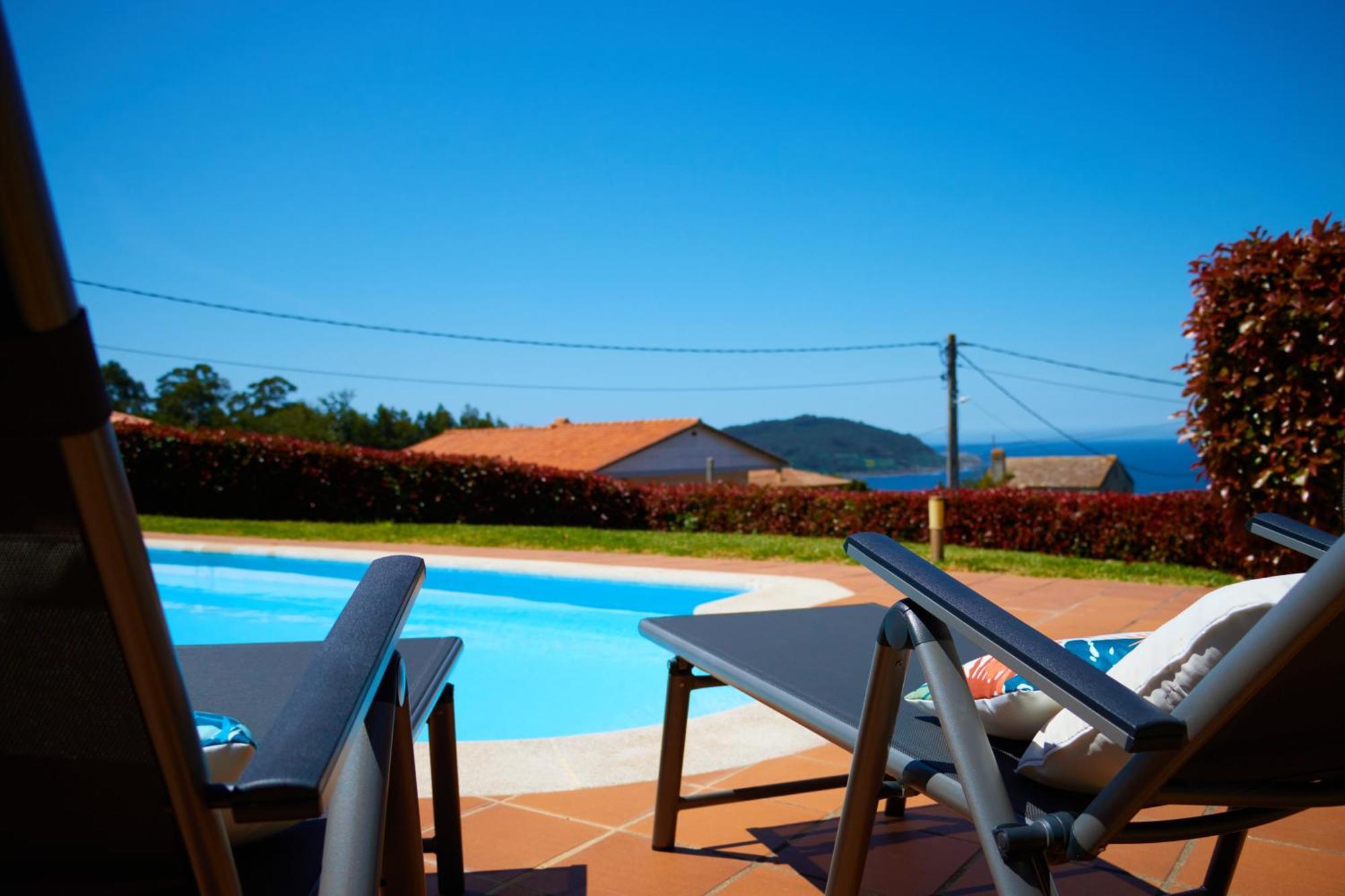 Сasa de vacaciones Casa Con Piscina, Vistas Y Cerca De Playas Vigo