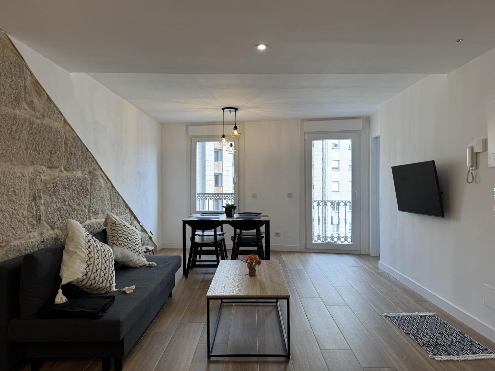 Centro Reformado, Ave-vialia - Muy Centrico 5pax Apartamento Vigo