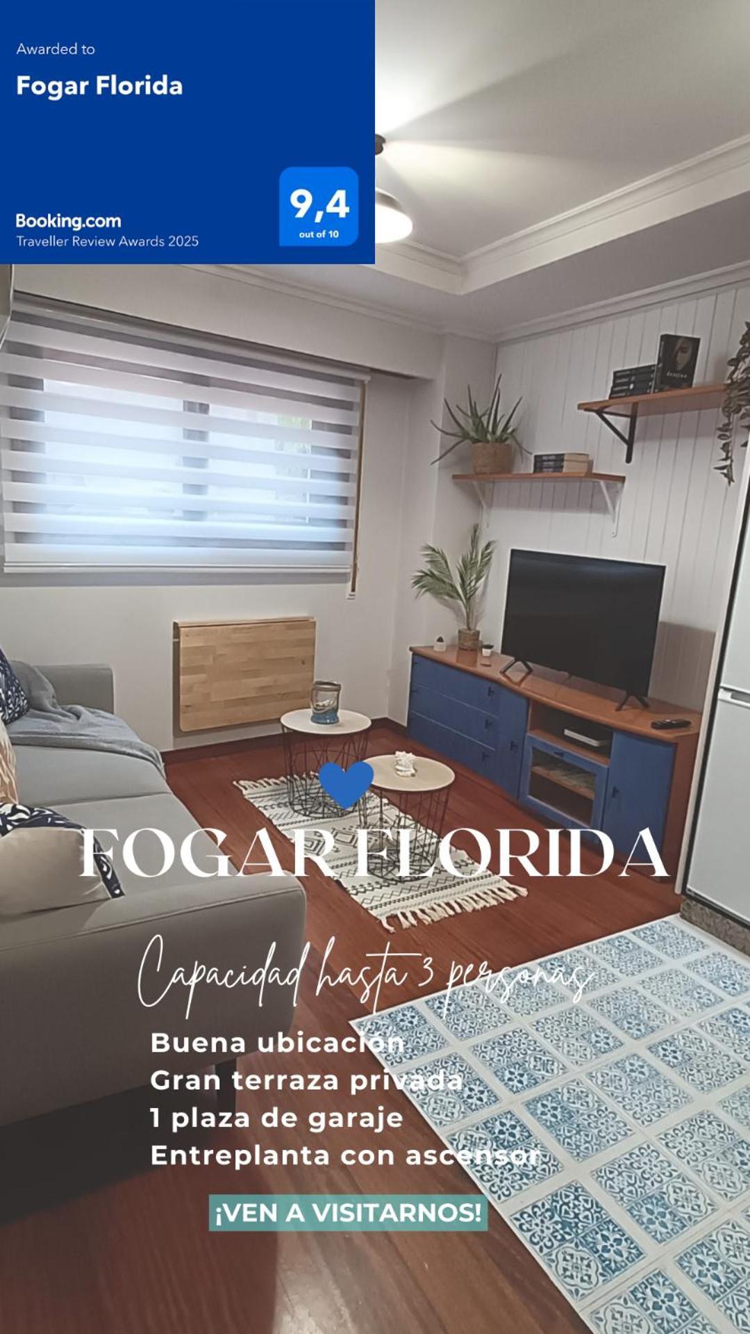 Bonito Apto Petfriendly Con Gran Terraza Y Parking Ideal Teletrabajar * Vigo